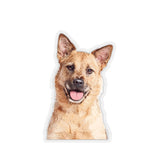 Custom Pet Art Kiss-Cut Stickers - Pop Your Pup!™