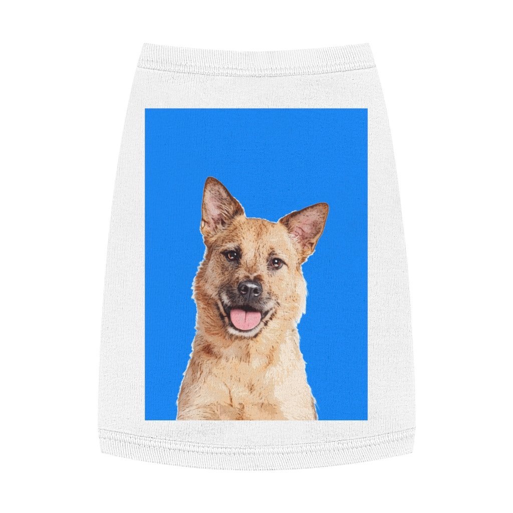 Custom Pet Art Pet Tank Top - Pop Your Pup!™