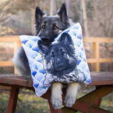Custom Pet Art Pillow