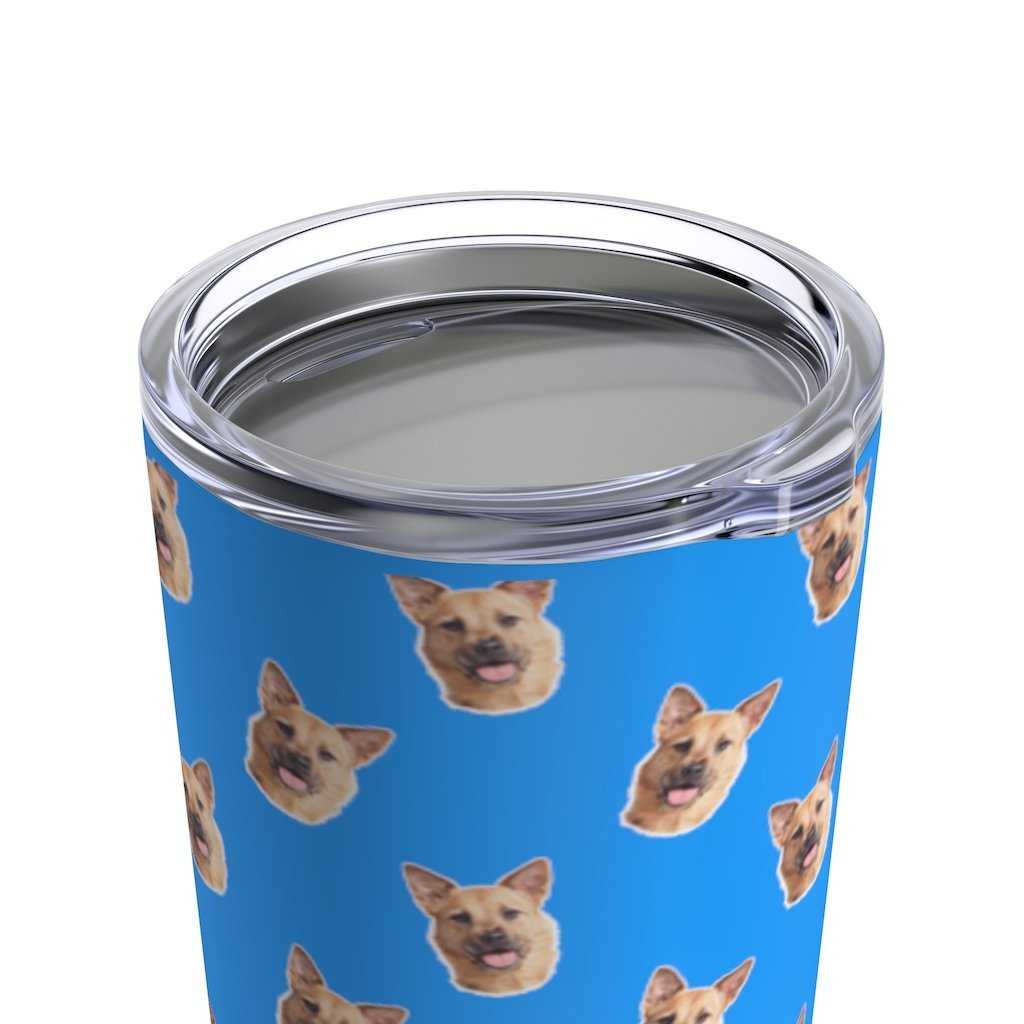 Custom Pet Art Stainless Steel Tumbler 20 oz - Pop Your Pup!™
