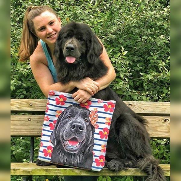 Custom Tote bag for Pets, Personalized Dog Tote Bag, Custom Pet Bag, E –  Whiskers World