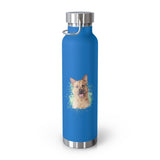 Custom Pet Art Vacuum Insulated Bottle - Pop Your Pup!™
