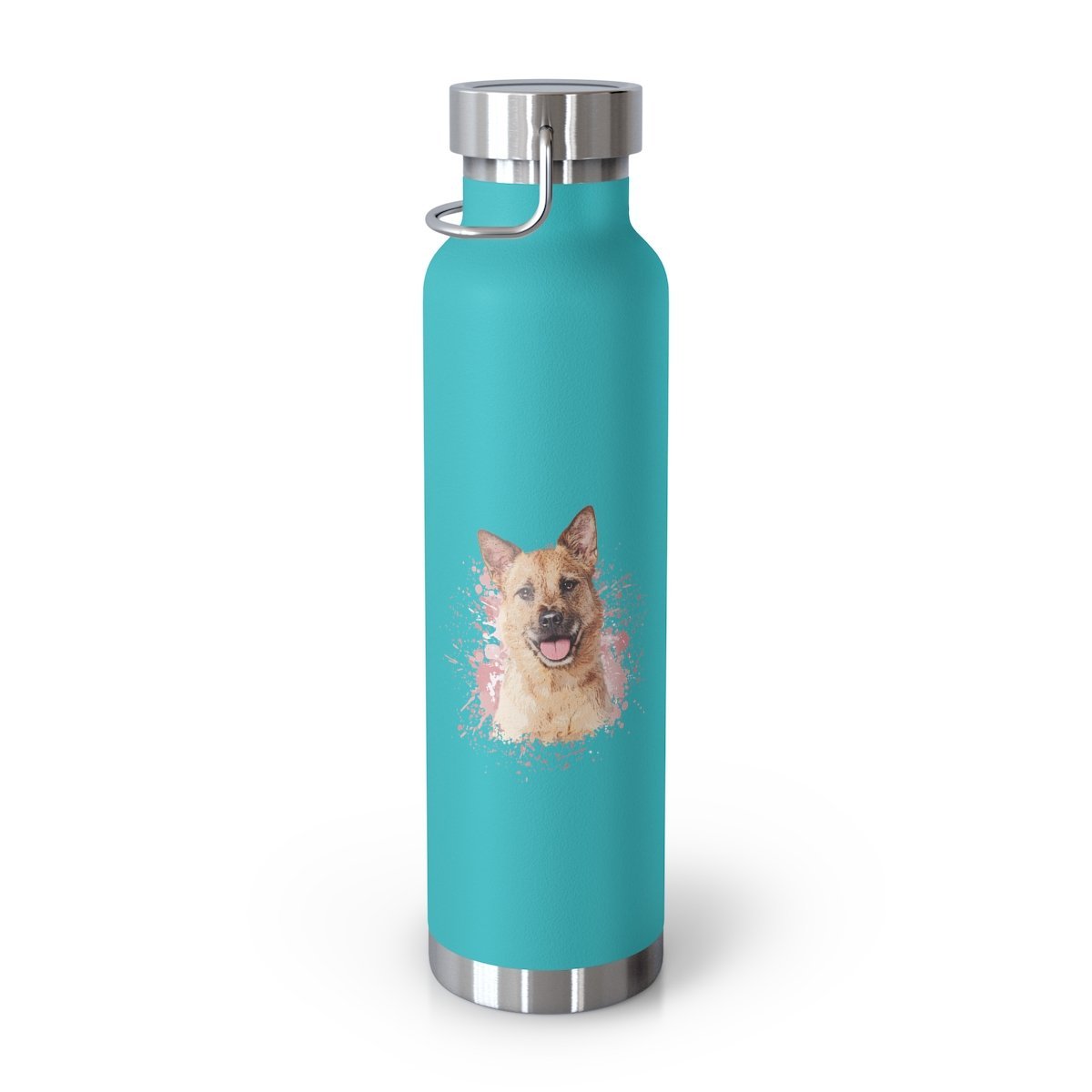 Custom Pet Art Vacuum Insulated Bottle - Pop Your Pup!™
