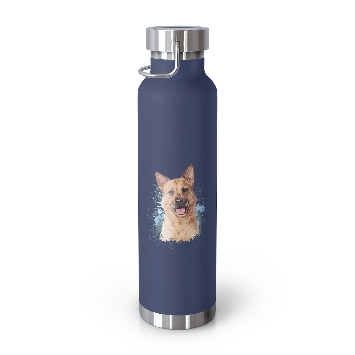 Custom Pet Art Vacuum Insulated Bottle - Pop Your Pup!™