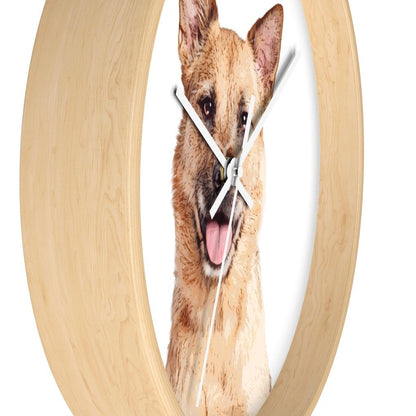 Custom Pet Art Wall Clock - Pop Your Pup!™
