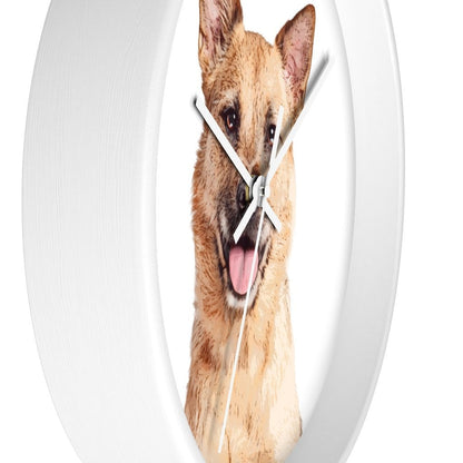Custom Pet Art Wall Clock - Pop Your Pup!™