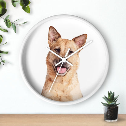 Custom Pet Art Wall Clock - Pop Your Pup!™