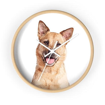 Custom Pet Art Wall Clock - Pop Your Pup!™