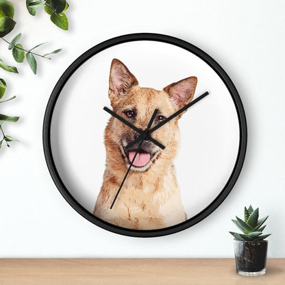 Custom Pet Art Wall Clock - Pop Your Pup!™
