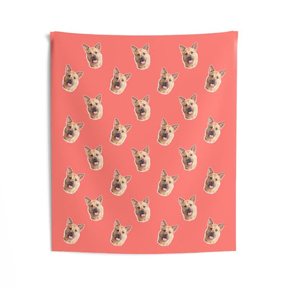 Custom Pet Art Wall Tapestries - Pop Your Pup!™