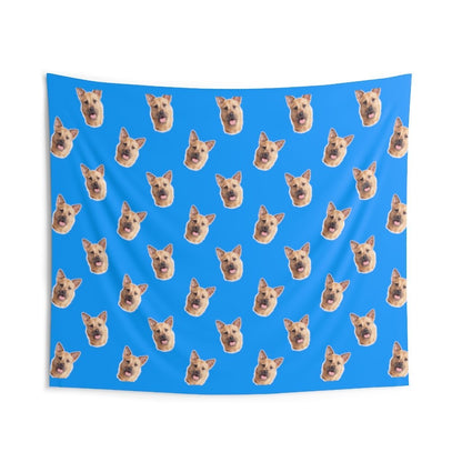 Custom Pet Art Wall Tapestries - Pop Your Pup!™