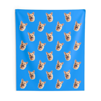 Custom Pet Art Wall Tapestries - Pop Your Pup!™