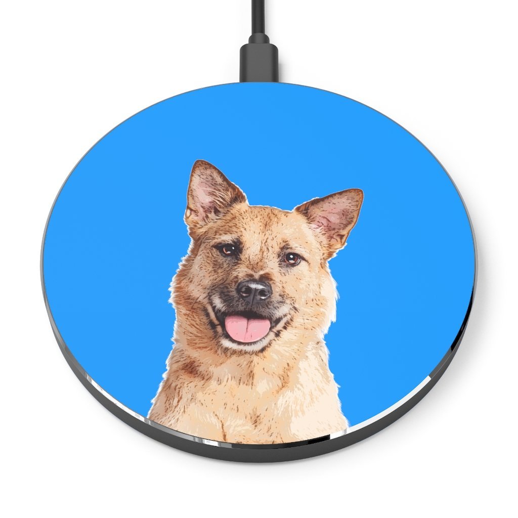 Custom Pet Art Wireless Charger - Pop Your Pup!™