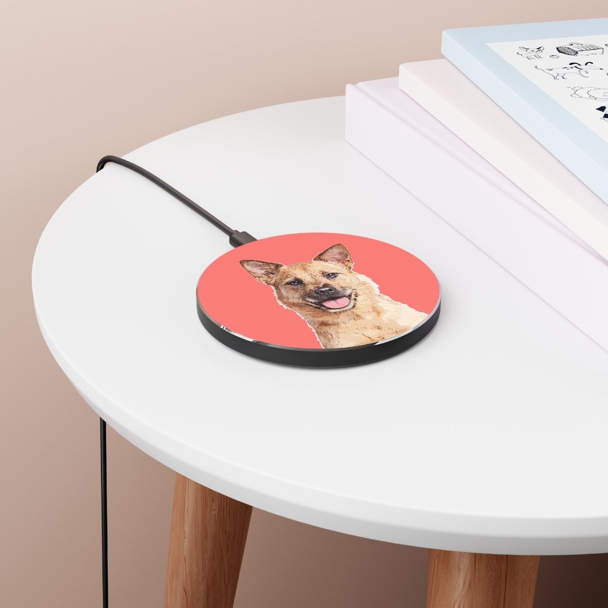 Custom Pet Art Wireless Charger - Pop Your Pup!™