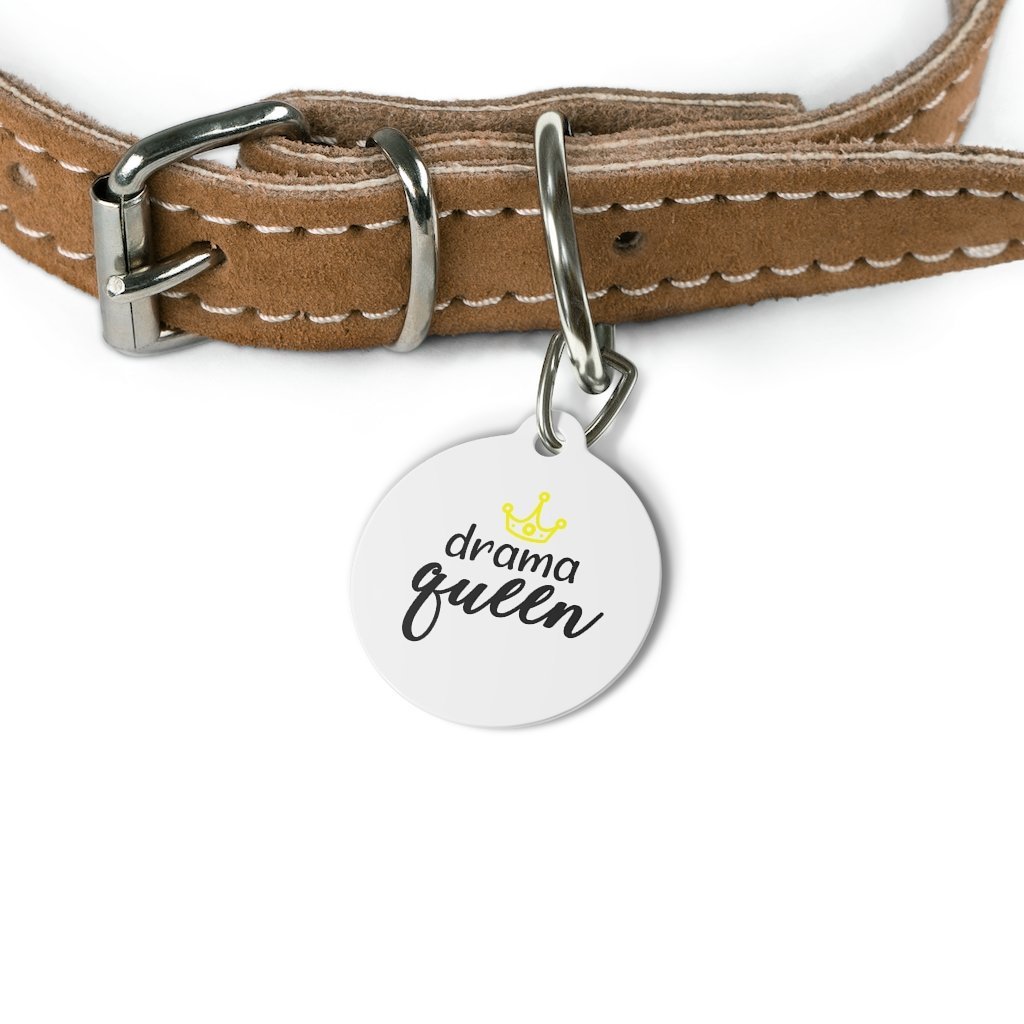 Drama Queen Pet Tag
