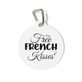 Free French Kisses Pet Tag