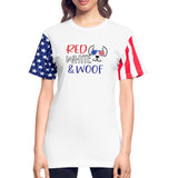 Red, White, and Woof - T-shirt