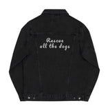 Rescue All The Dogs - Unisex Denim Jacket