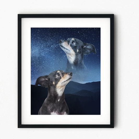 Super Portrait Framed Gallery Print - Pop Your Pup!™