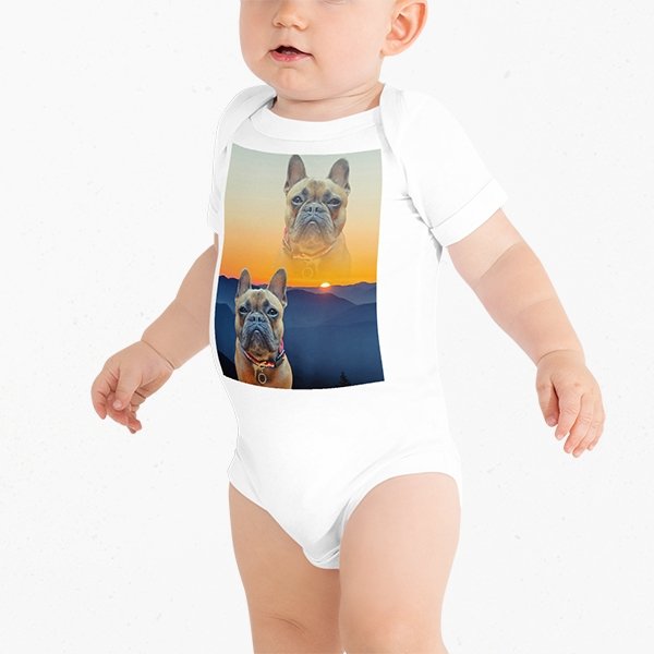 Super Portrait Infant Onesie - Pop Your Pup!™