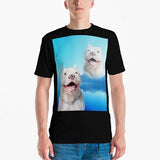 Super Portrait Mens Crew Neck T-shirt - Pop Your Pup!™