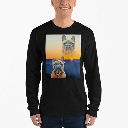 Super Portrait Uni-sex Long Sleeve Shirt - Pop Your Pup!™