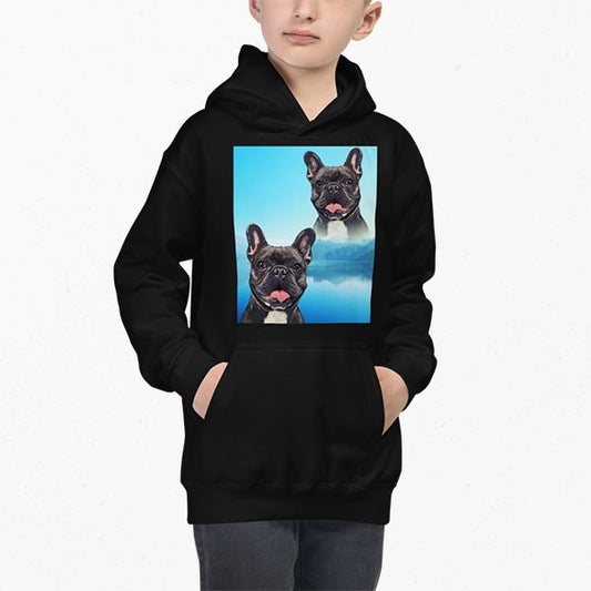 Super Portrait Youth Hoodie - Pop Your Pup!™
